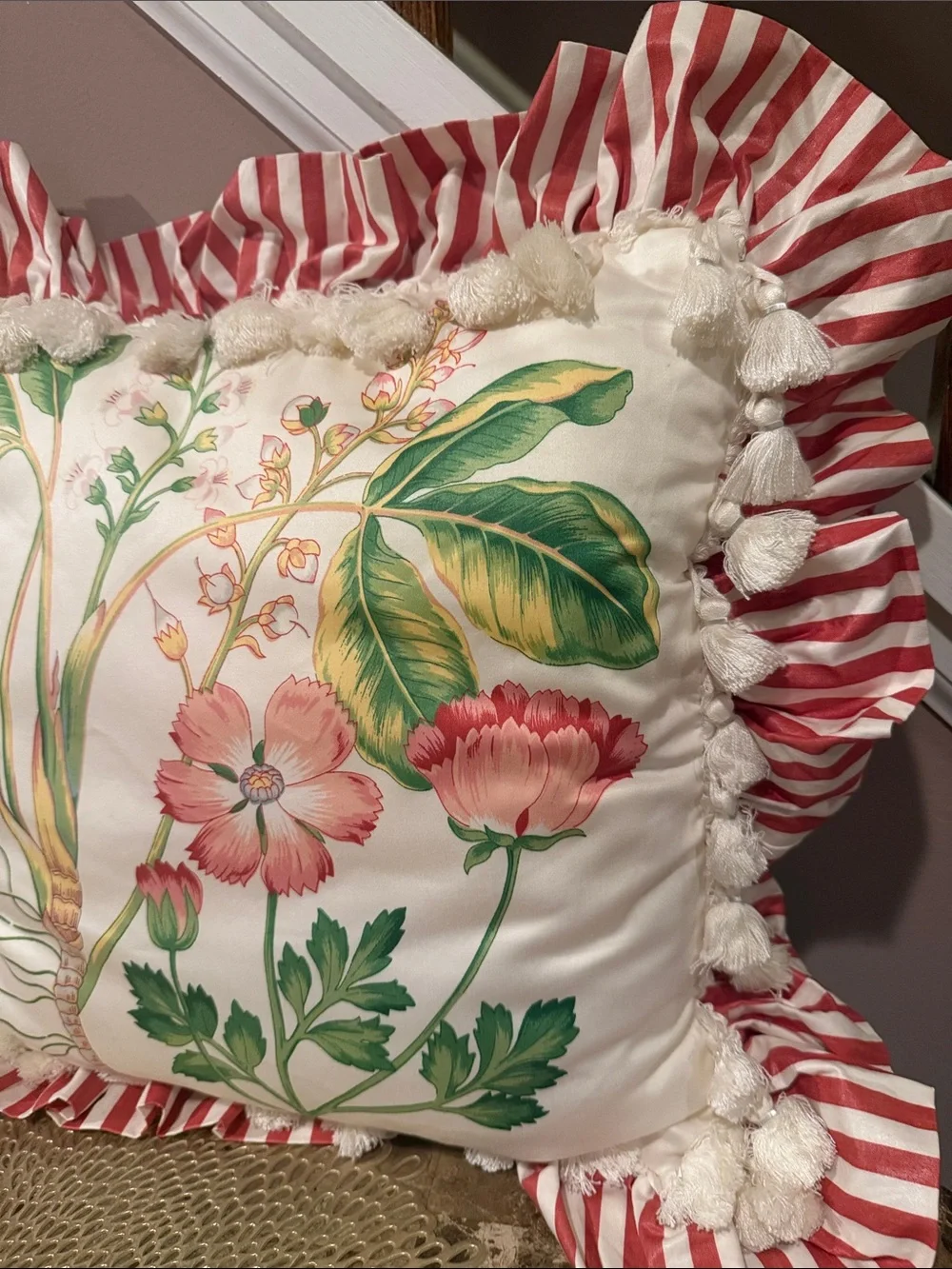 Legacy “A Ryan Company” Floral Throw Pillows, Set of 2